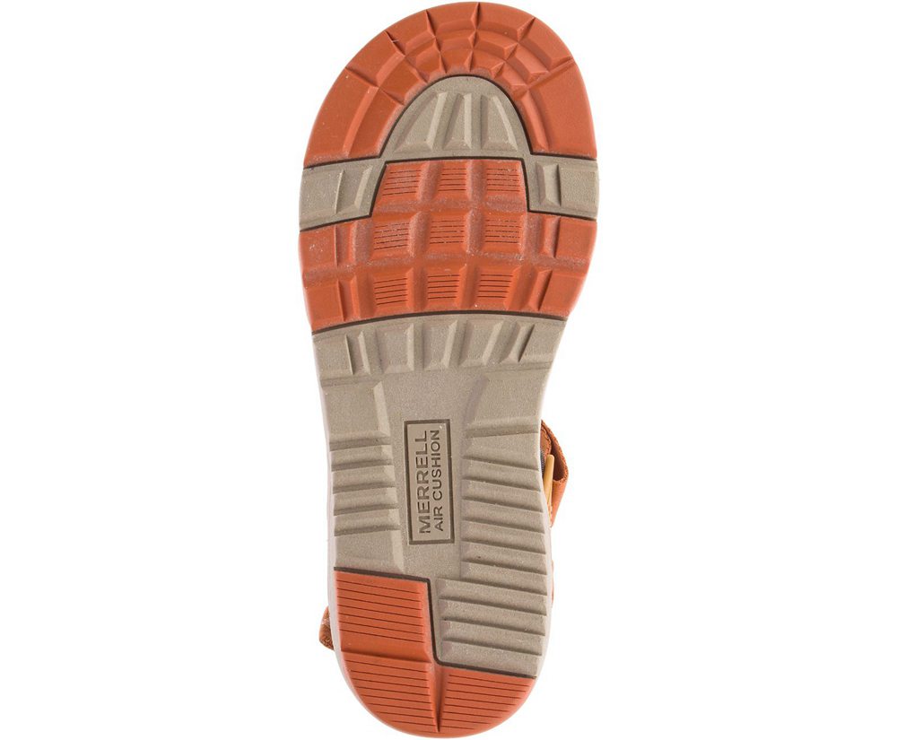 Merrell Sandals Yellow/Orange - Belize Convertible Web - Mens 25ILNTZEM